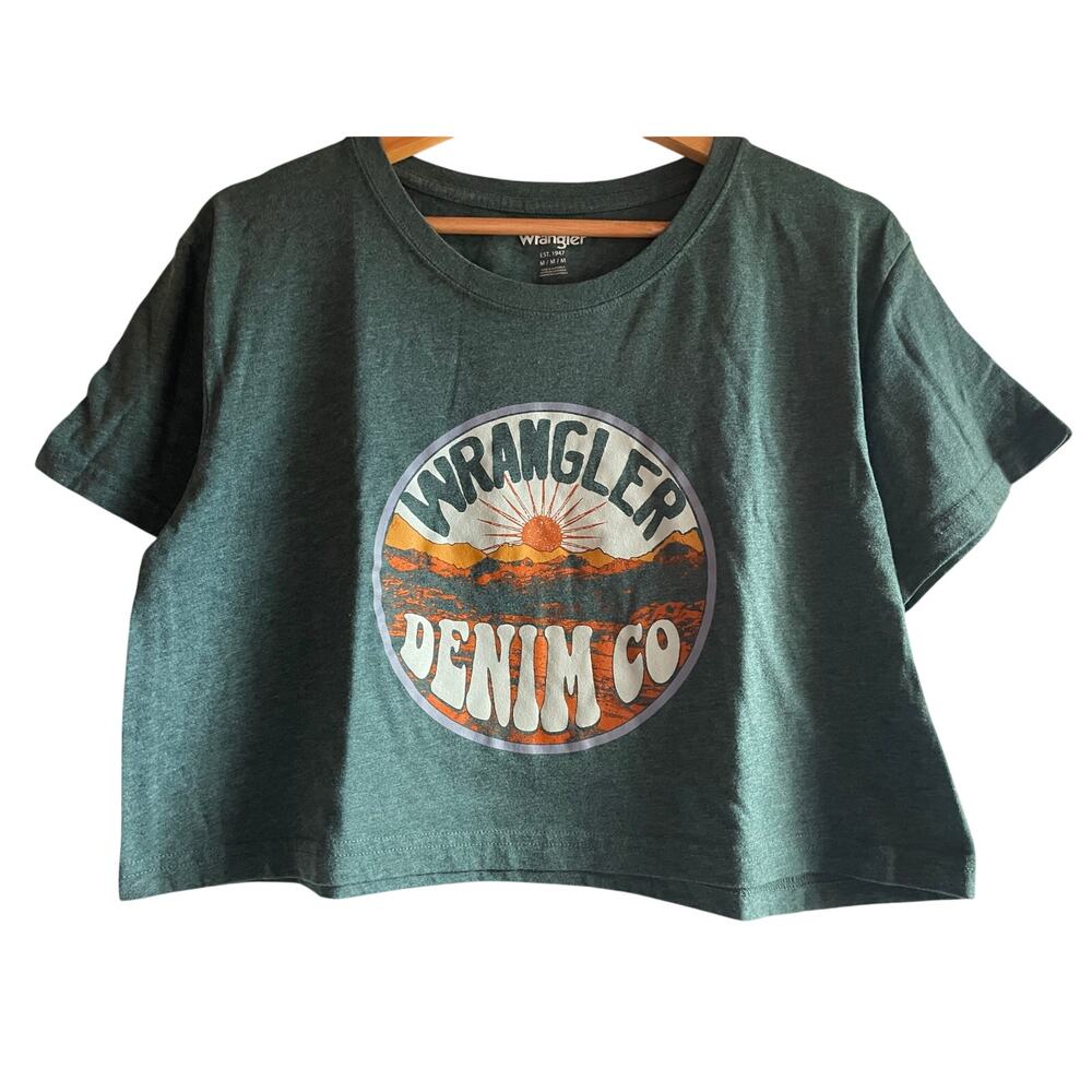 WRANGLER Wrangler Retro Boyfriend Crop Tee Womens MEDIUM